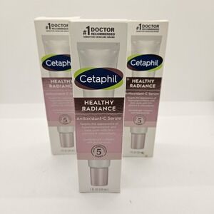 Cetaphil Healthy Radiance Antioxidant-C Serum 1oz Dark Spot Lot of 3 NIB